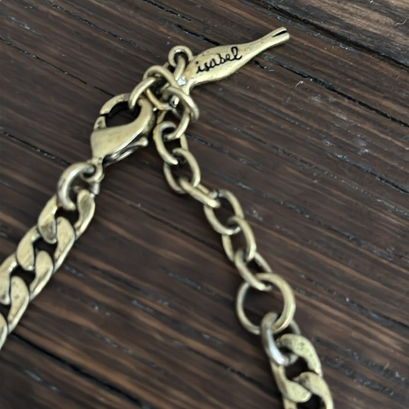 Chloe + Isabel Crystal Necklace GoldTone - Picture 3 of 4